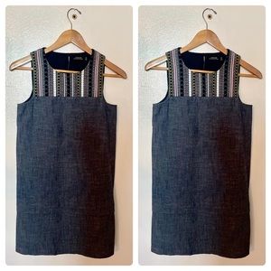 Kate Spade | Woven Embroidered Shift Dress